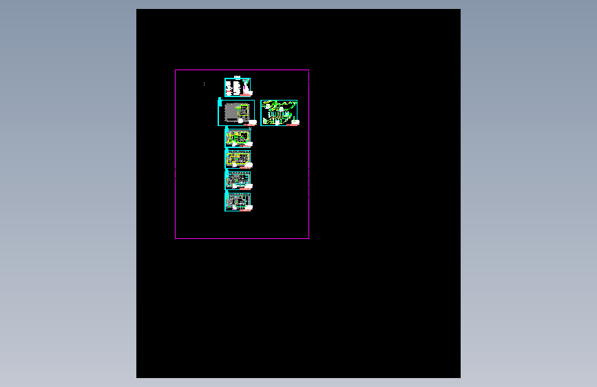某办公楼室内外改造工程采暖施工图纸GC