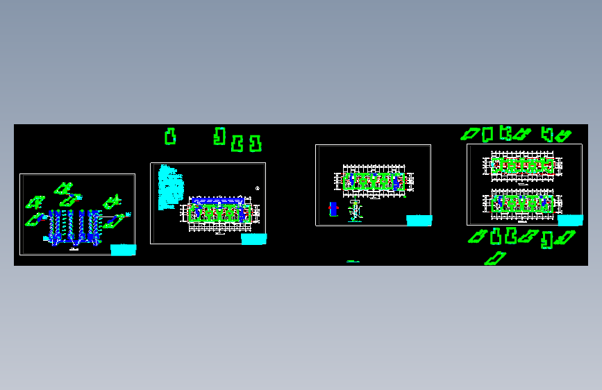 小区室内热水供暖设计图gc