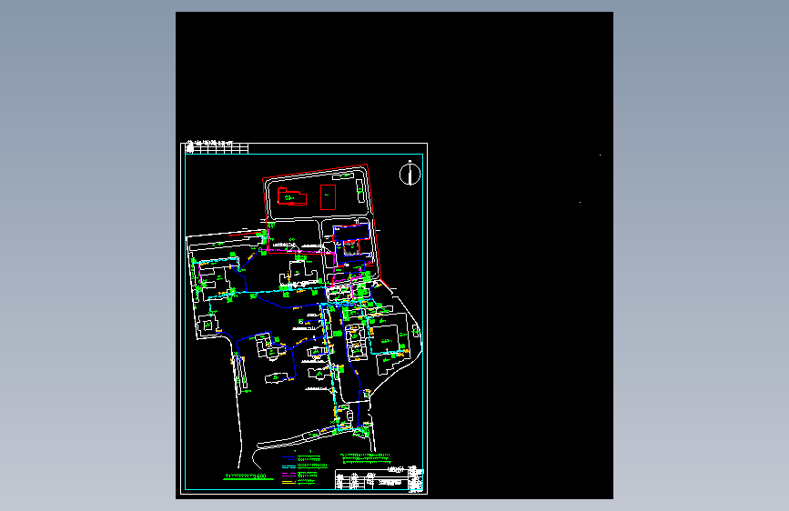 某居所采暖系统设计图GC
