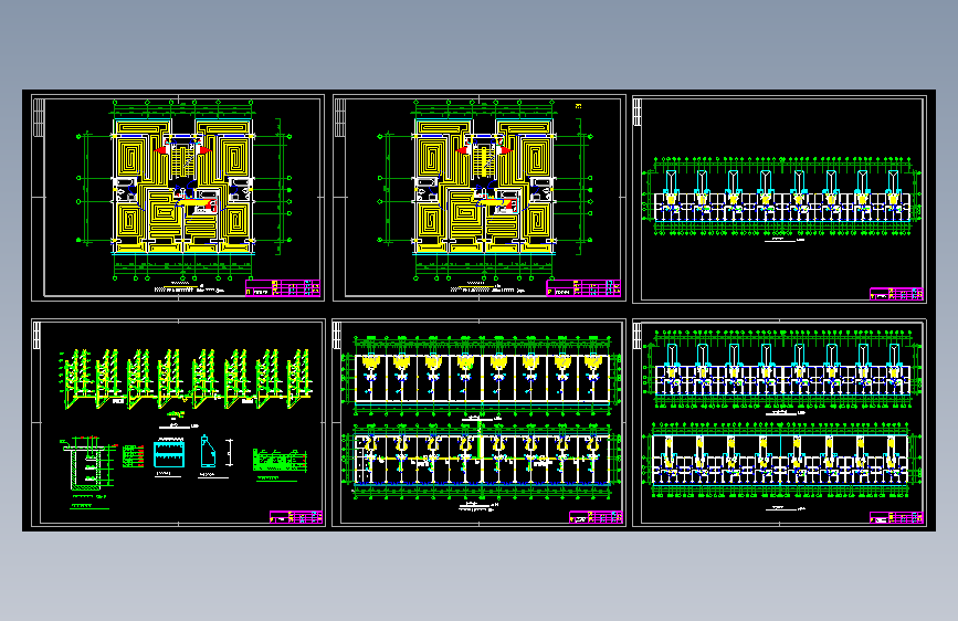 某小区底商住宅楼地板采暖图GC