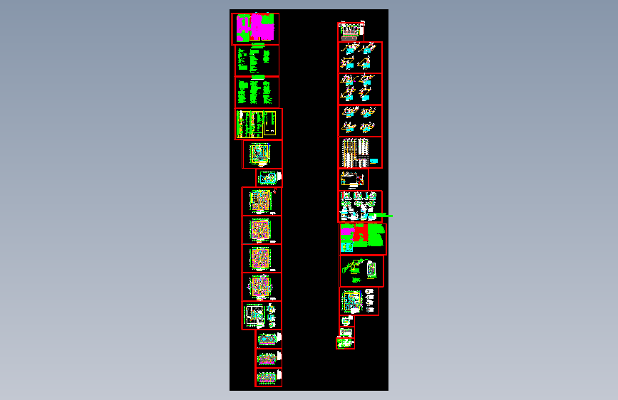 25层高层住宅采暖通风图纸GC