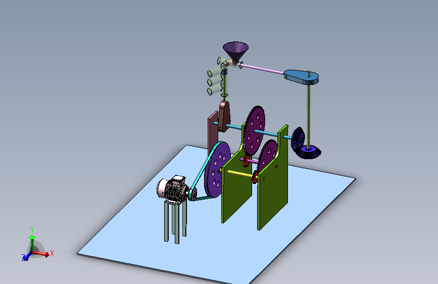 健身球自动检验分类机设计含CAD图纸+SW三维模型+运动仿真+说明书