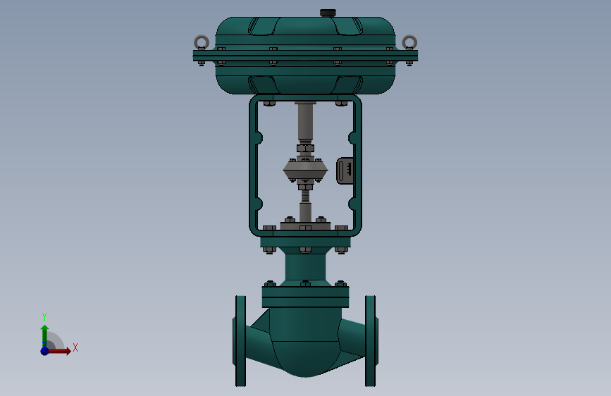 RV ZJHP(M)精小型气动薄膜单座（套筒）调节阀DN25-DN300 PN16