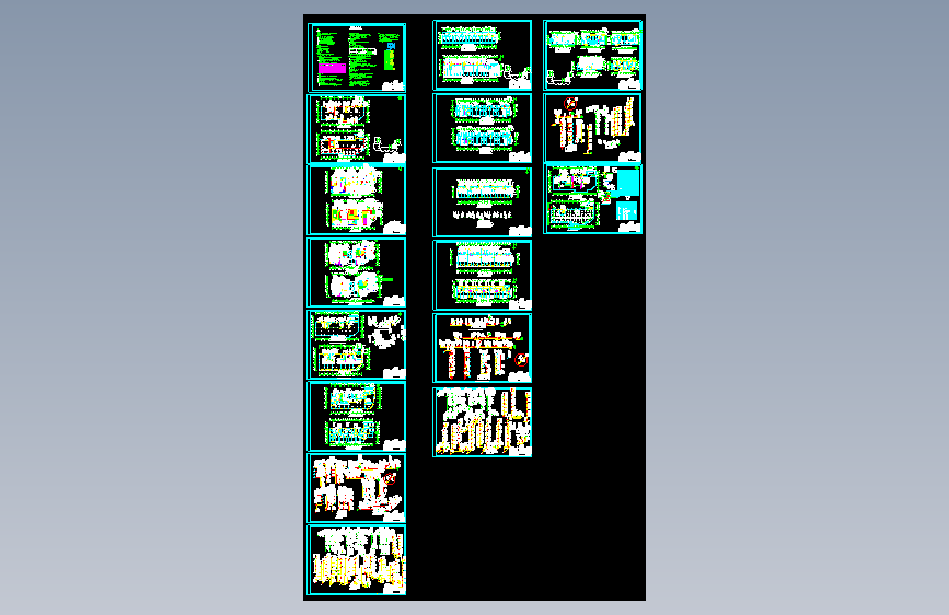 某商务写字楼水暖设备安装图GC