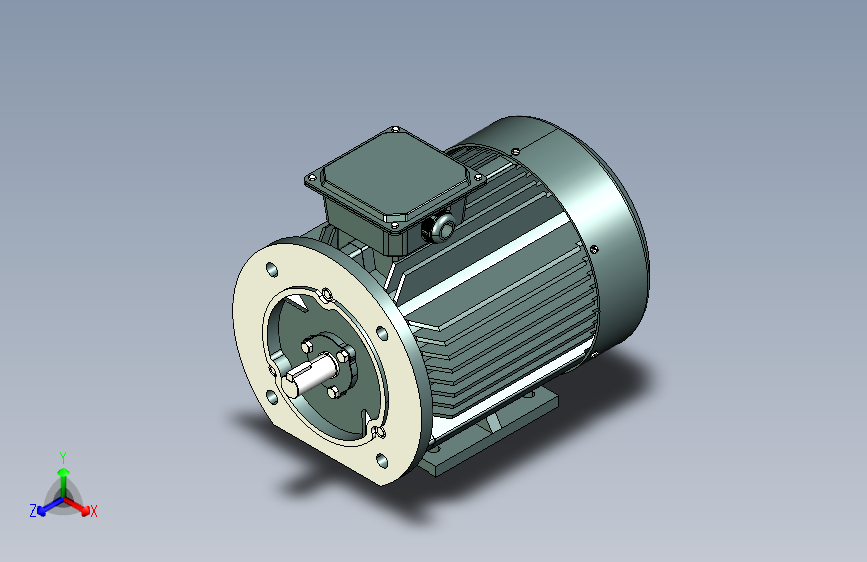 YE2-80~100高效率三相异步电动机[YE2-80M2-4]