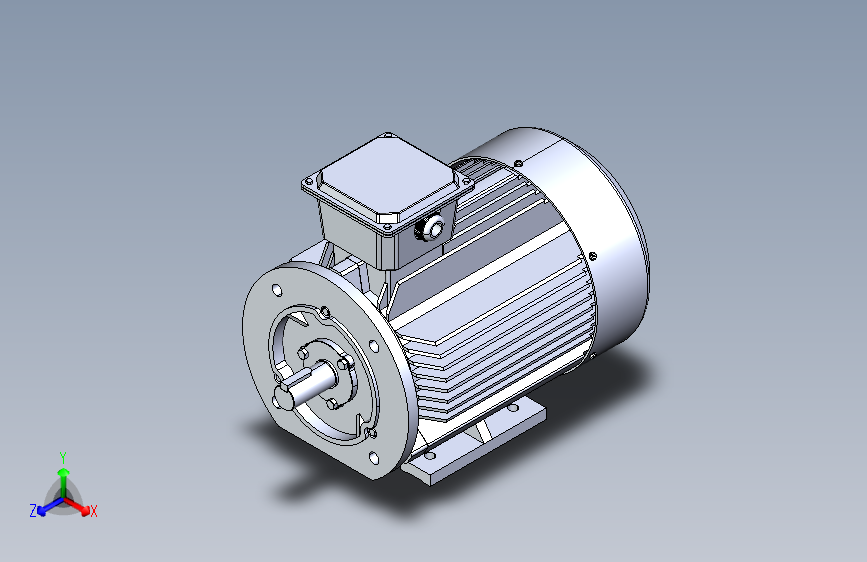YE2-80~100高效率三相异步电动机[YE2-90S-4]