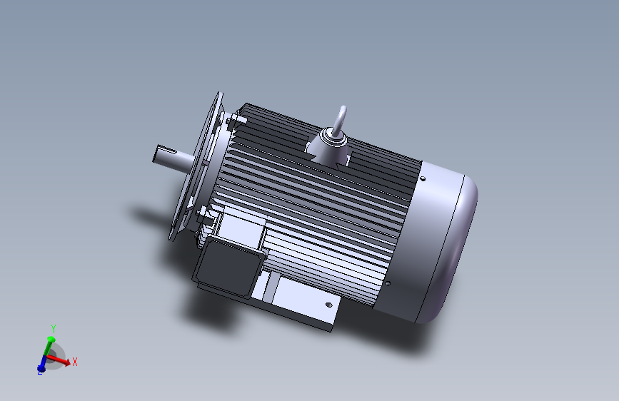带底脚有凸缘电机315L