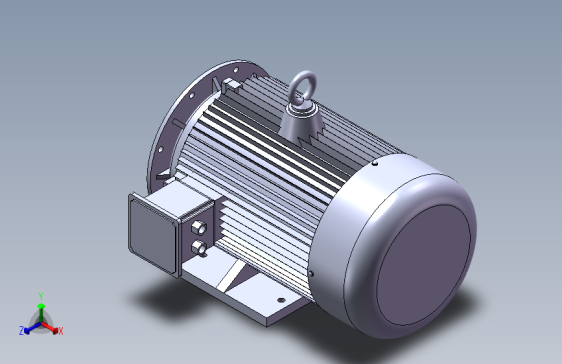 带底脚有凸缘电机315S