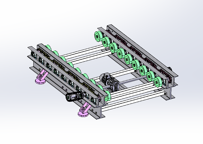 链条滚筒输送机