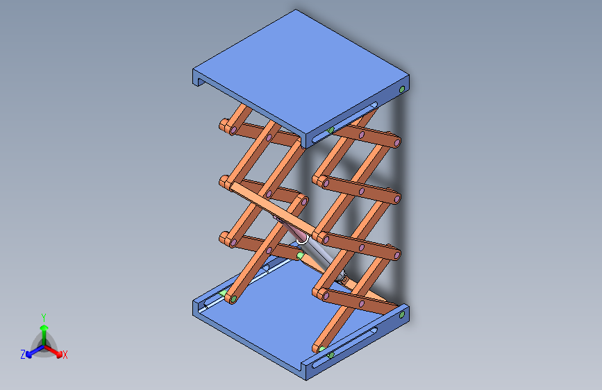 剪叉式升降平台