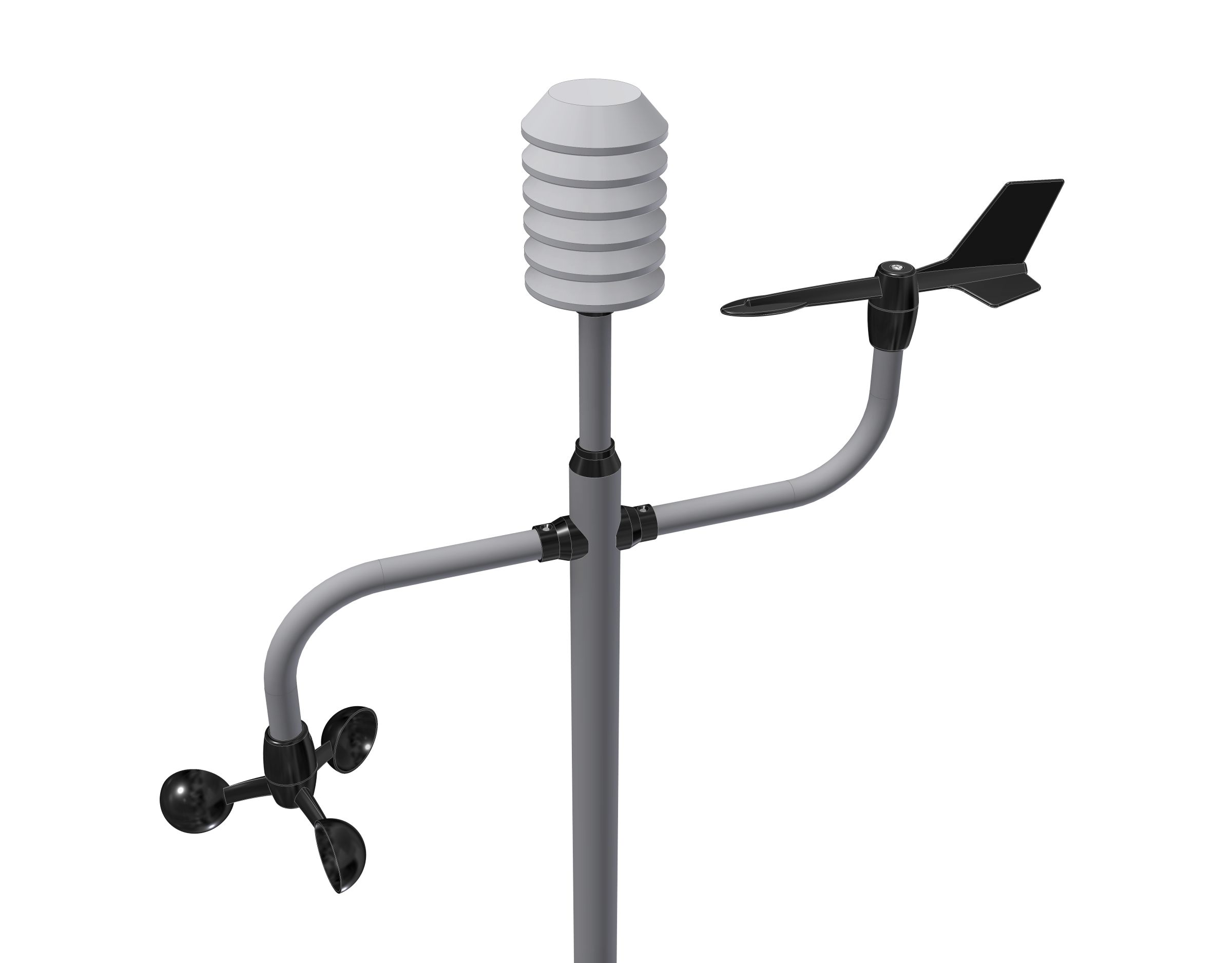 气象杆简易模型