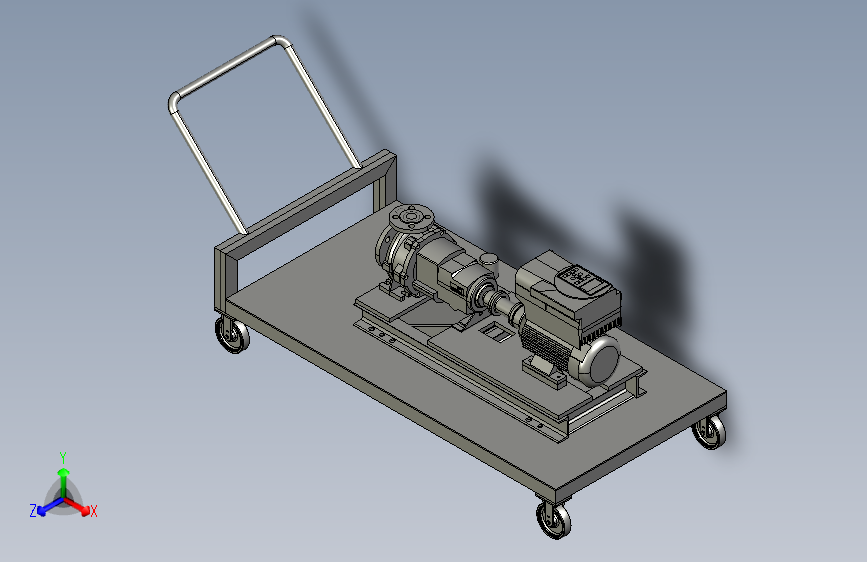 大功率移动水泵