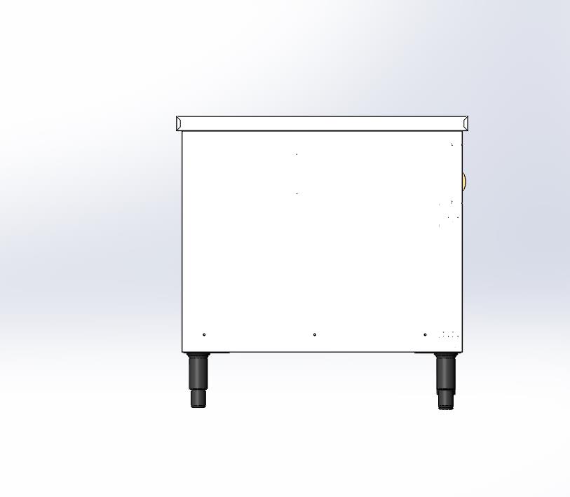 单拉门抽屉工作台