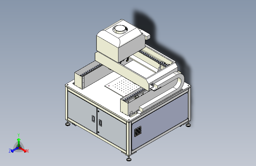 桌面三轴焊接设备（C向旋转）