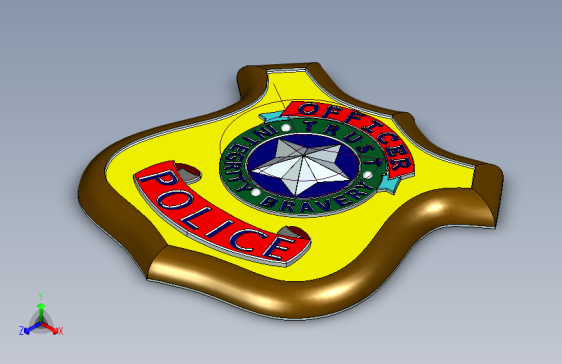 【疯狂动物城】警章