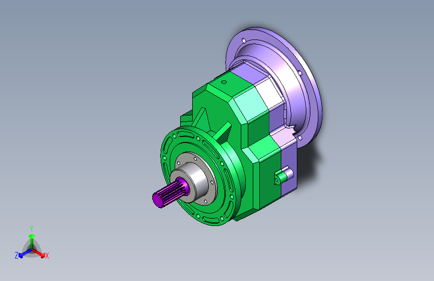 200螺旋机减速箱