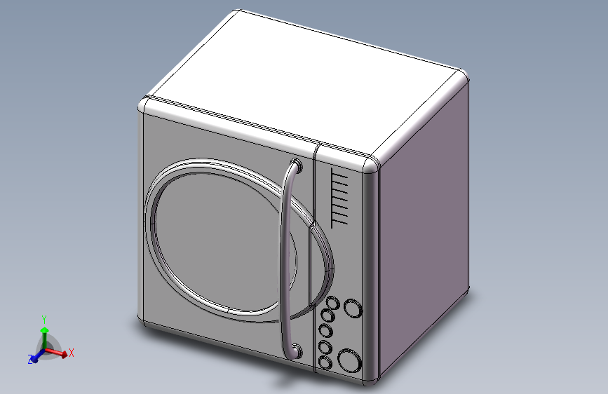 家用洗碗机三维建模设计（含三维SW及CAD图纸）