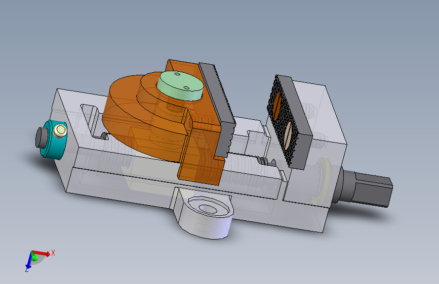 机用虎钳设计平口虎钳带Solidw