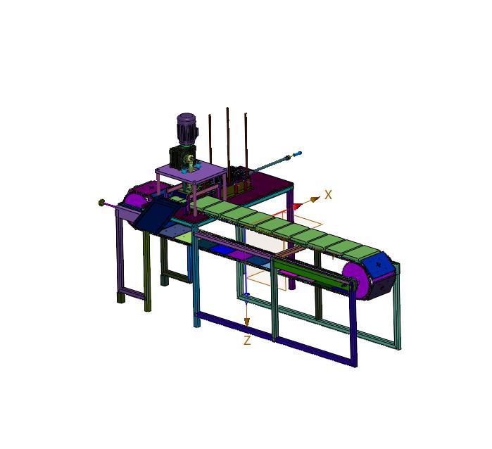 按键伺服冲切排列一体机