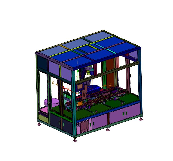 乘用车门槛卡扣自动装配设备