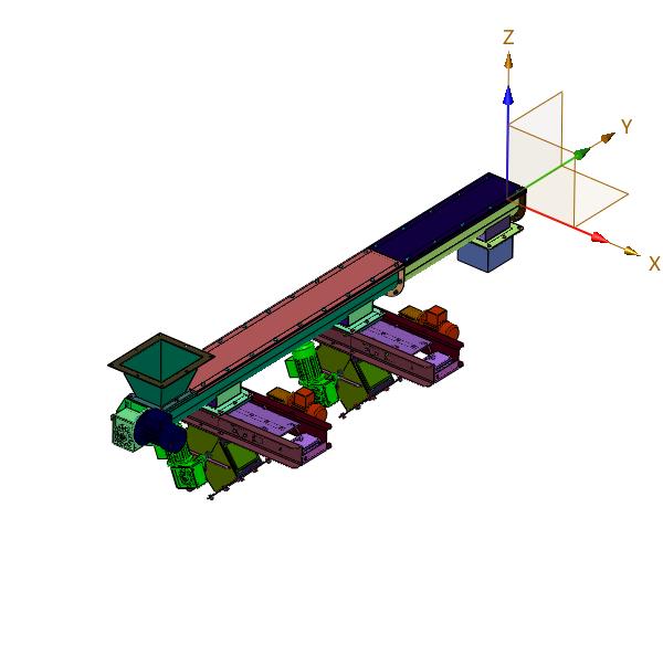 分子筛卸料传送料斗