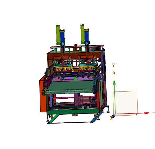 环保塑料袋制袋机用冲压装置