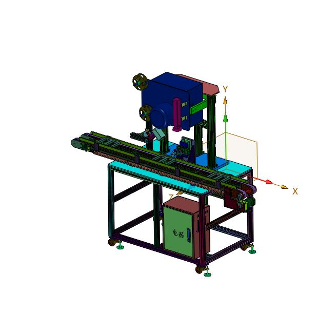 机器视觉贴标柔性生产设备
