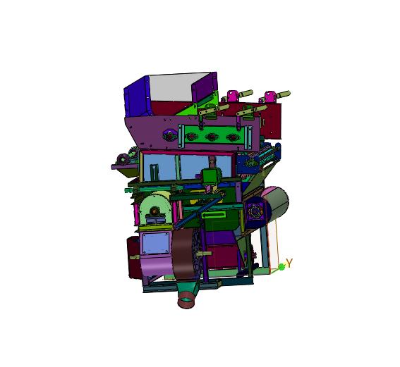 可自动去皮的玉米脱粒机