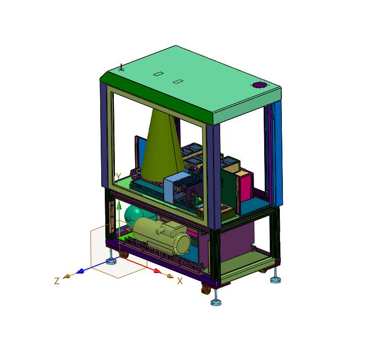 料盘扫码拍照堆叠机
