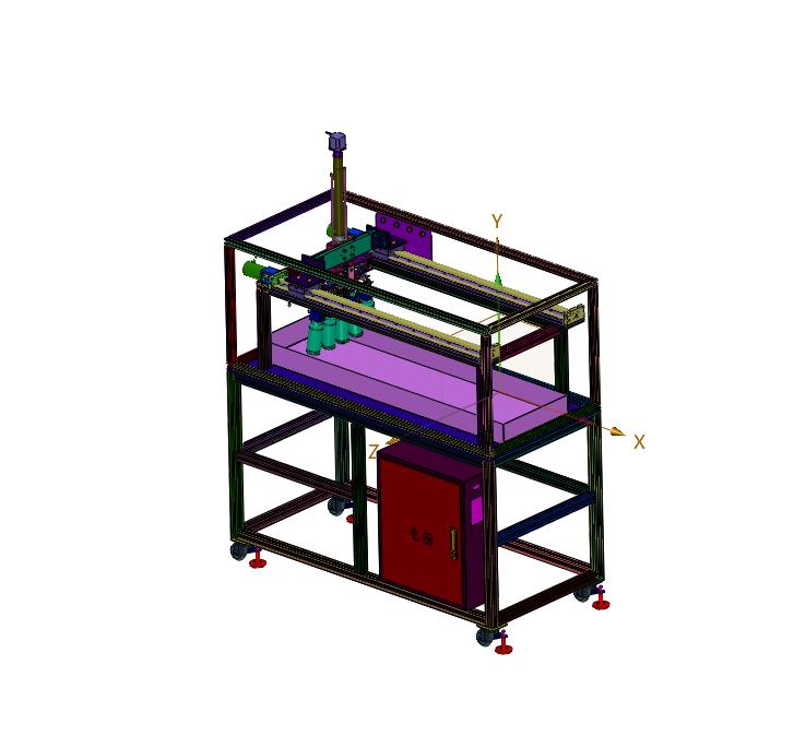 瓶子取放的机械手结构