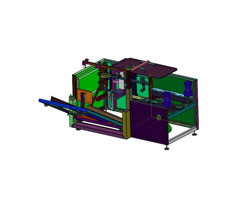 烟用纸箱自动开箱设备