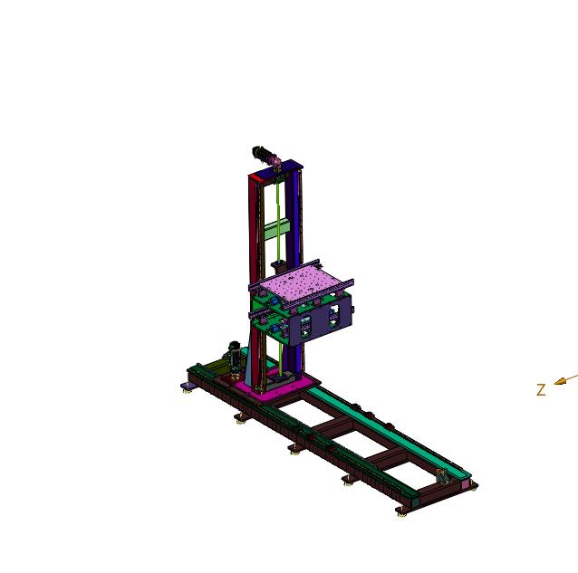 有轨巷道式单立柱堆垛机