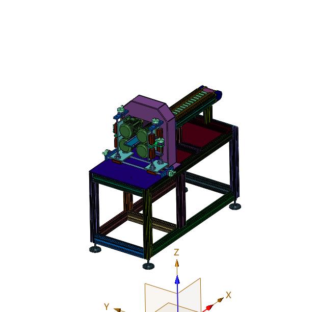 在线的全自动板坯倒角机