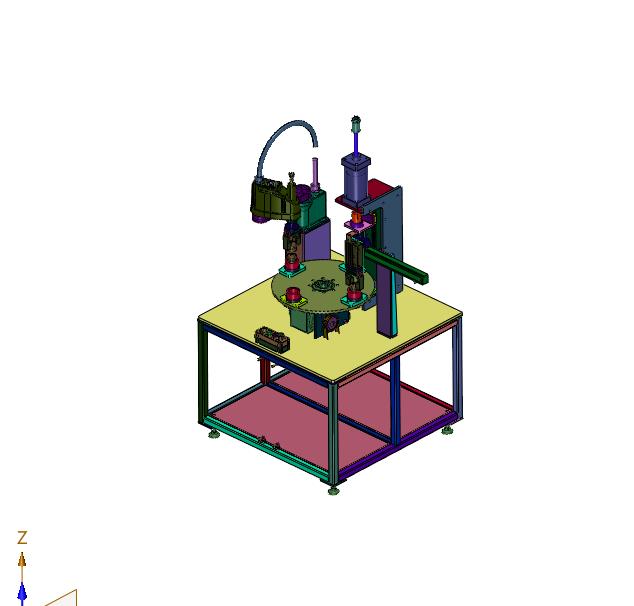 转台式压合组装设备
