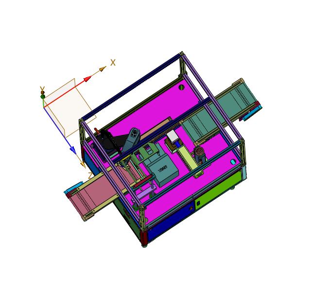 自动测试打标台系统