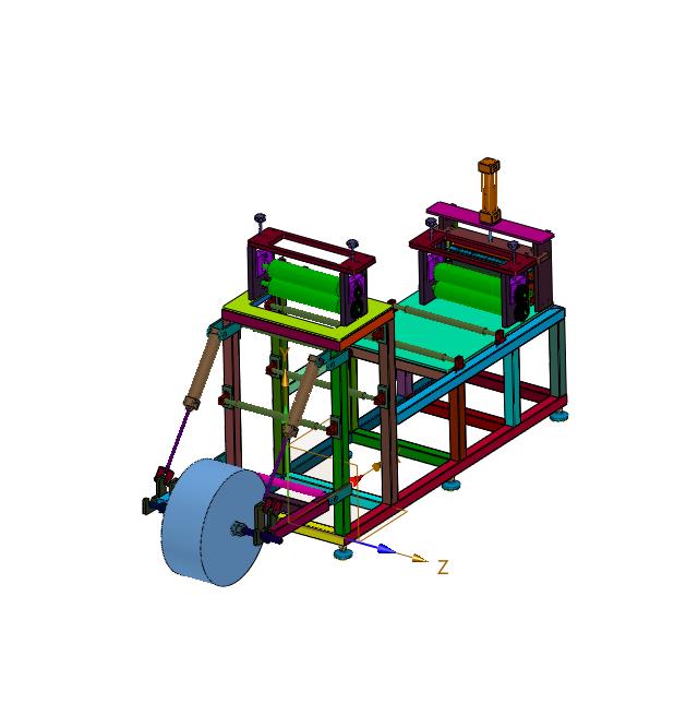 自动化玻纤滚切机