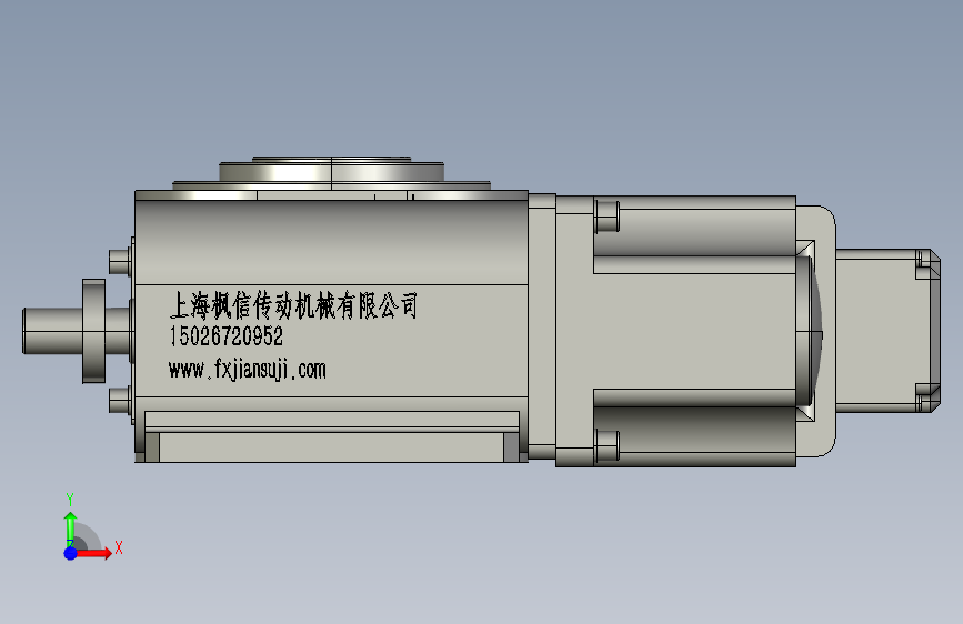 _FX-RU110DA凸轮分割器配套电机-42 正面视图