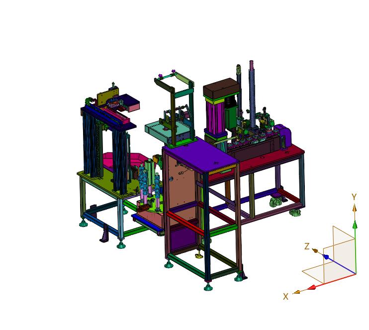 机械加工用螺母铆压装置
