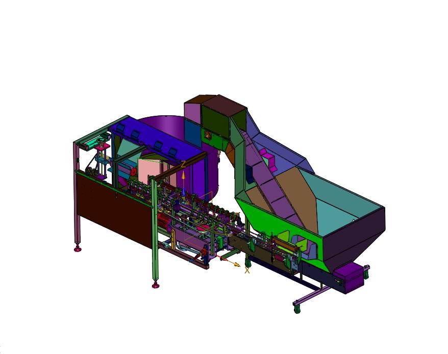 软瓶理瓶机用送瓶装置