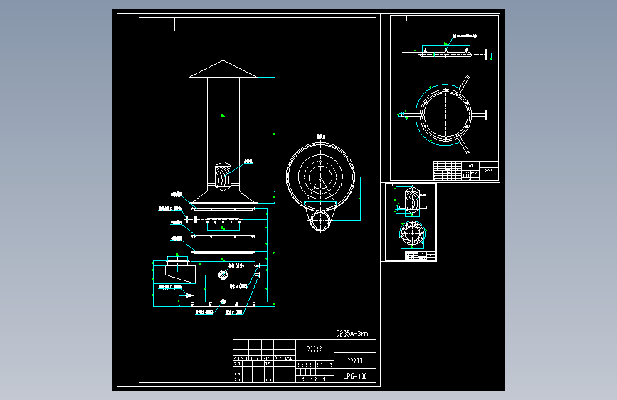 SM-1000型水沫除尘器