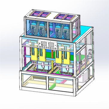 X2708 四工位六面真空包装机 10kg大米包装