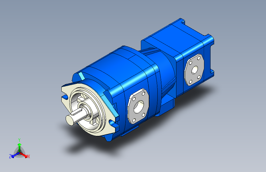 海特克内啮合双泵HG10-63-20-01R-VPC