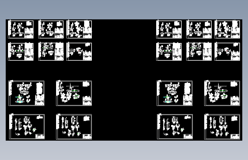 石油天然气管道阴极保护CAD图纸