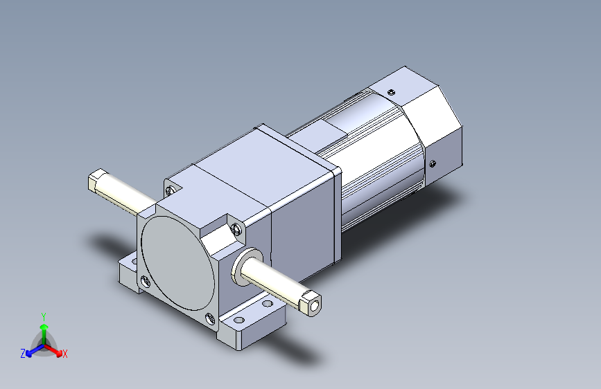 120型水平直线齿轮箱
