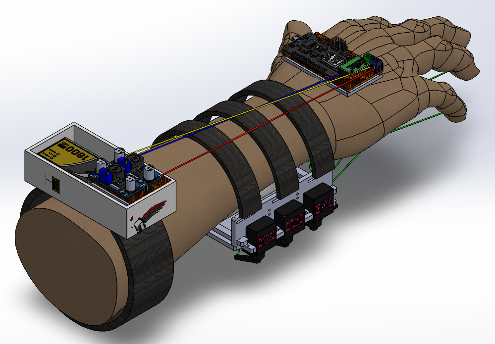 仿生机械手伺服电机驱动