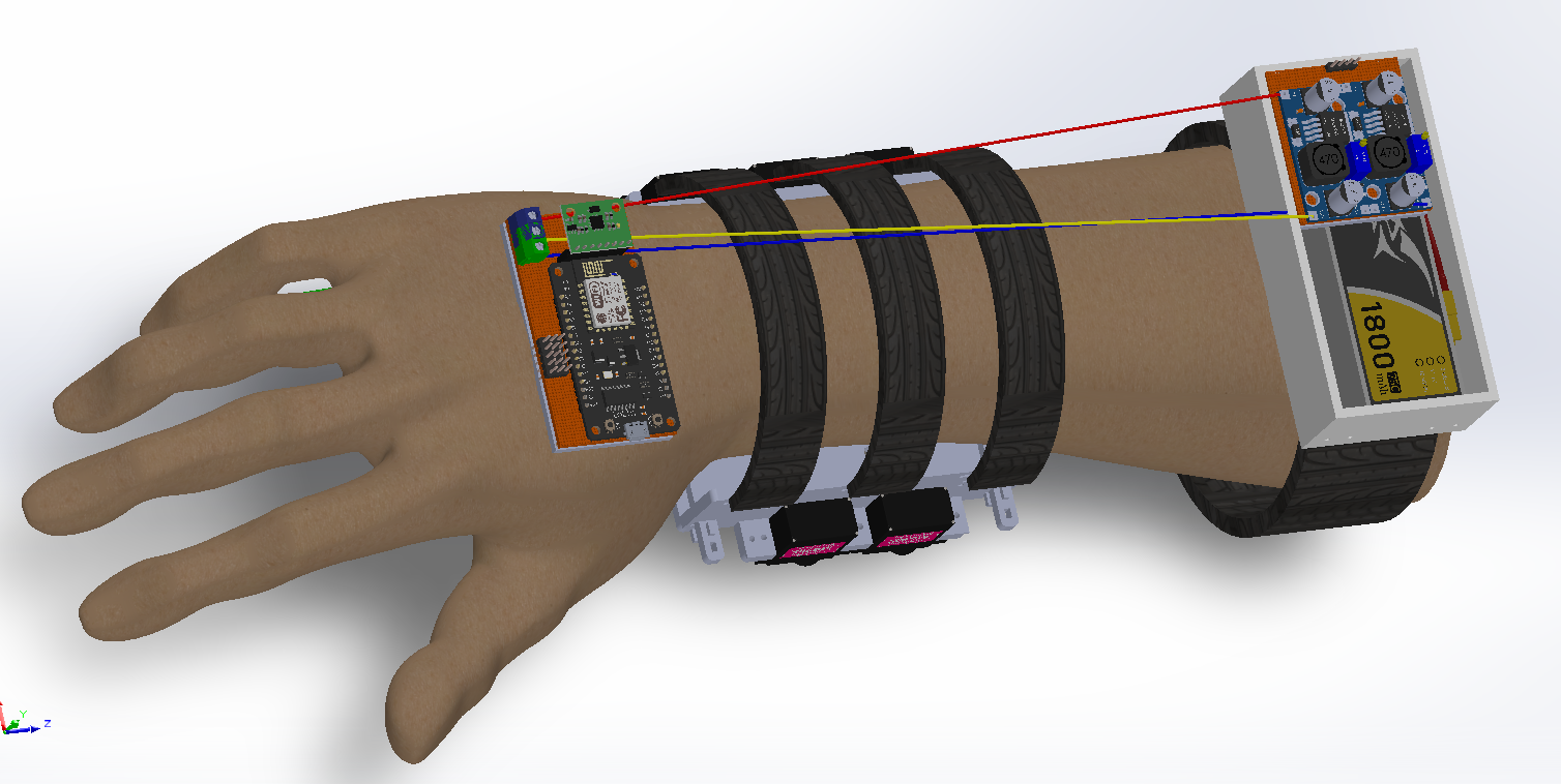 仿生机械手伺服电机驱动