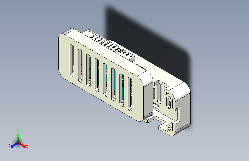 Arduino MKR WIFI 1010 外壳 主视图