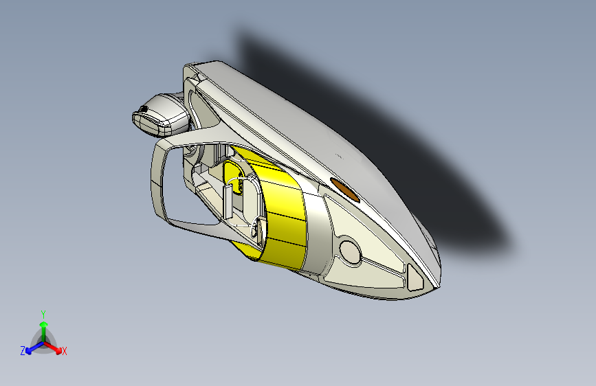 22.5英尺小型游艇3D图纸.stp