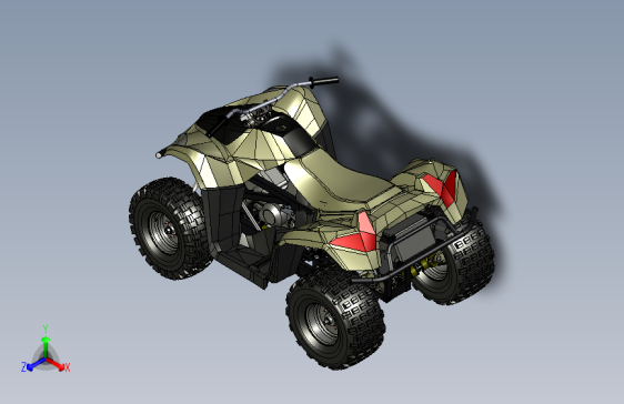 ATV 4x4 650cc沙滩车