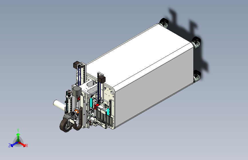 SMT自动接料带机（UG设计）